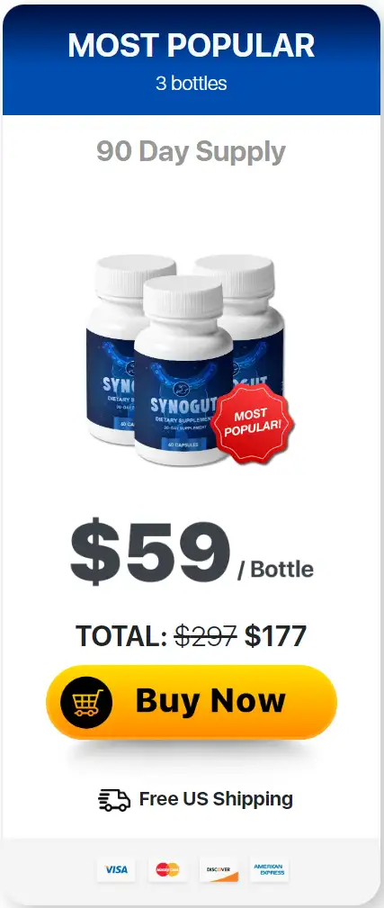 Synogut 3 bottle price